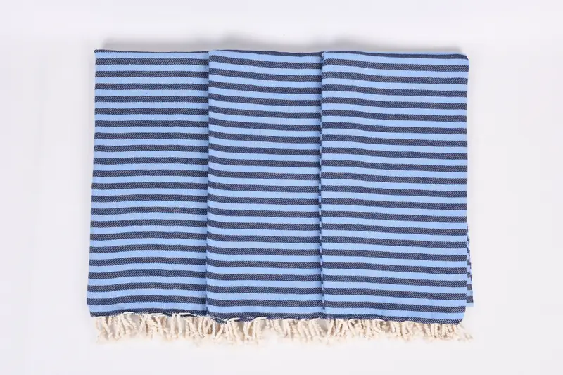 Turkish Towel Set, Custom Wedding Gift, Maid Of Honor Gift, Travel towel, 70x40 Cotton Striped Towel, Gift For Wedding Day, Bachelor Gifts - 7