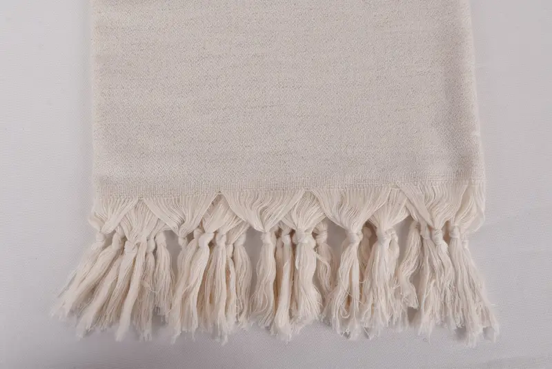 Soft towel, Summer Gift Ideas, Gift Towel, Pool Towels, Embroidered Beach Towel, Lightweight Turkish towel, 70x40 Linen Striped Towel, Thin towel - 3