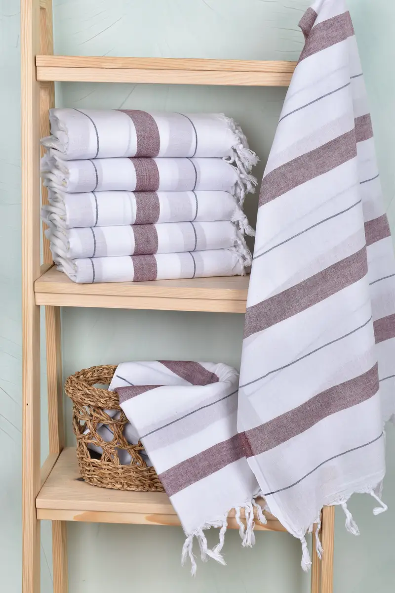 Lightweight Turkish towel, Personalized Wedding Gift For Couple, Personalized Gift, Guest Towel, 68x36 Cotton Diamond Towel, Bachelorette Party Gift - 3