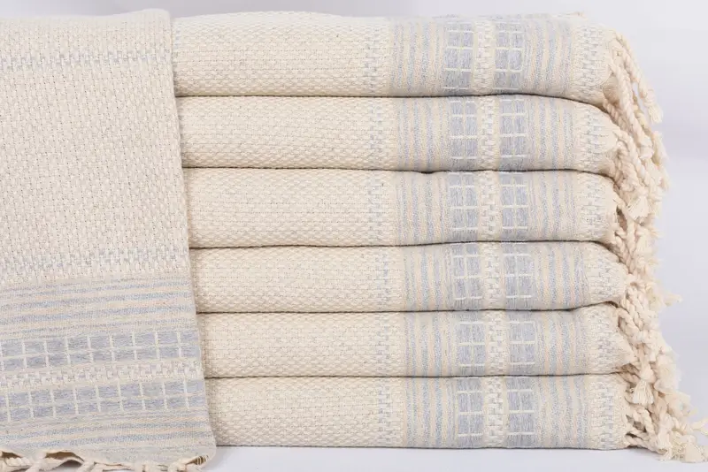 Welcome Wedding Gift, Kitchen Towel, Boyfriend Gift, Bridal Shower Gift, Bachelor Towel, 40x20 Linen Striped Towel, Wedding Gift, Turkish Tea Towel - 1