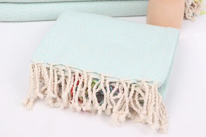 Bridesmaid Gift Towel, Friends Beach Towel, Holiday Towel, 70x40 Cotton Diamond Towel, Welcome Wedding Gift, Pool Towels, Gifts For Him, Bath towel - 5