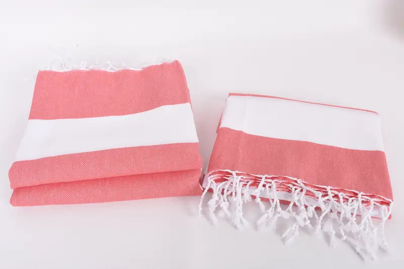 Family Gift, 70x40 Cotton Striped Towel, Beach Towel Gift, Bridesmaid Gifts, Sand-resistant Turkish towel for travel, Gym Towel, Large Turkish Towel - 7