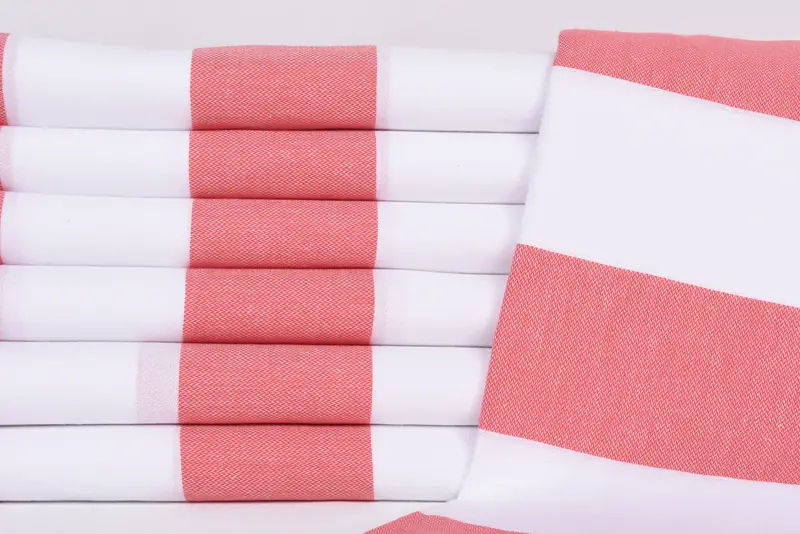 Family Gift, 70x40 Cotton Striped Towel, Beach Towel Gift, Bridesmaid Gifts, Sand-resistant Turkish towel for travel, Gym Towel, Large Turkish Towel - 2