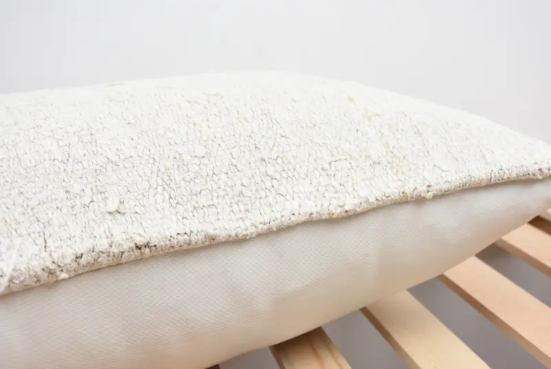 16x24 White Pillow, Vintage Kilim Throw Pillow, Kilim Pillow Cover, Pillow, Interior Designer Pillow, Ethnic Throw Cushion Cover - 7