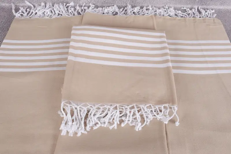 Turkish Towel Beach, Turkish Bath Towel Set, 70x40 Cotton Striped Towel, Best Friend Wedding Gift, Turkish beach towel, Turkish towel, Home Gift - 4