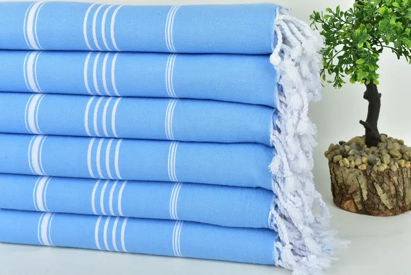 Valentines Day Gift For Her, Turkish towel, 70x40 Cotton Striped Towel, Travel Towel, Monogram Turkish Towel, Wedding Gift, Mother Of The Groom Gift - 3