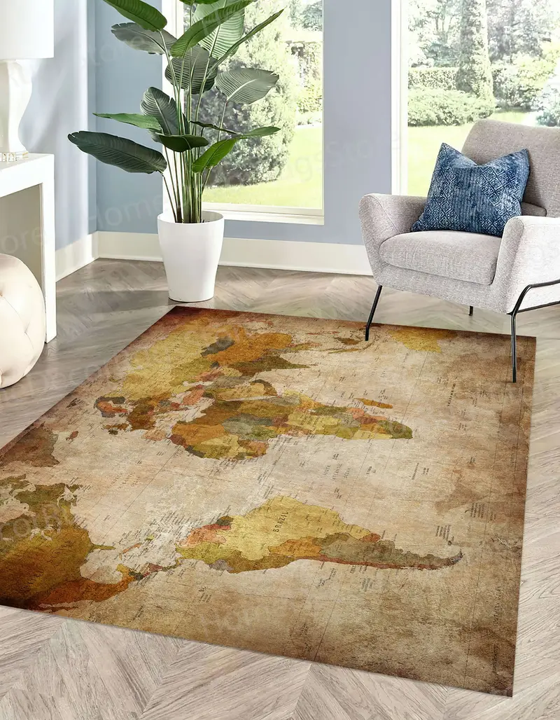 Zarif Baskılı Halı: Ev ve Ofis için Modern Tasarım