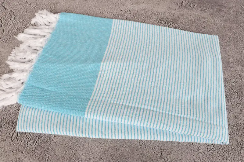 Halloween Gifts, Soft towel, Soft organic Turkish peshtemal for luxury spa use, 70x40 Cotton Striped Towel, Handmade Gift, Best Friend Gift - 6