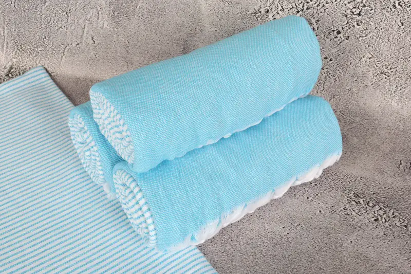Halloween Gifts, Soft towel, Soft organic Turkish peshtemal for luxury spa use, 70x40 Cotton Striped Towel, Handmade Gift, Best Friend Gift - 7
