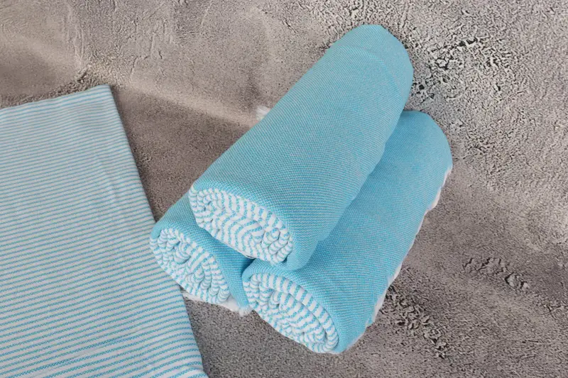 Halloween Gifts, Soft towel, Soft organic Turkish peshtemal for luxury spa use, 70x40 Cotton Striped Towel, Handmade Gift, Best Friend Gift - 8