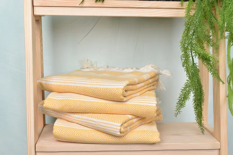 Handmade Turkish hammam towel, 70x38 Cotton Diamond Towel, Gift For Him, Soft towel, Bachelorette Party Decorations, Personalize Gift, Pool Towels - 13