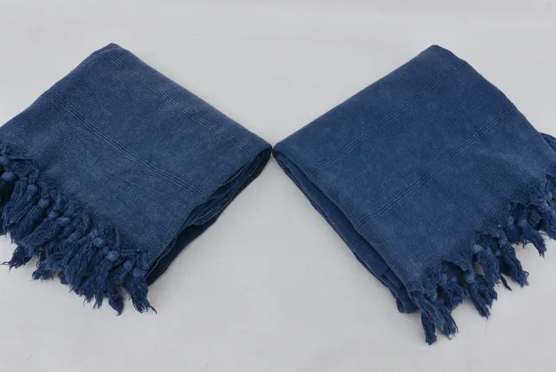 Guest Towel, Authentic Turkish hammam peshtemal, Thin towel, Bridesmaid Gifts, Welcome Wedding Gift, Wedding Gift, 68x36 Cotton Stonewashed Towel - 6