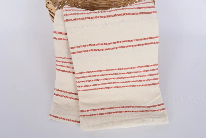 70x40 Cotton Striped Fringeless Towel, Housewarming Gift, Personalized Wedding Gift For Couple, Wedding Gifts Towel, Bachelorette Party Gift - 5
