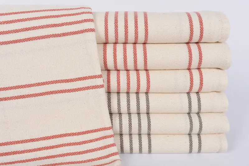 70x40 Cotton Striped Fringeless Towel, Housewarming Gift, Personalized Wedding Gift For Couple, Wedding Gifts Towel, Bachelorette Party Gift - 1