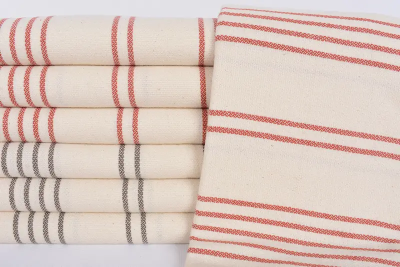 70x40 Cotton Striped Fringeless Towel, Housewarming Gift, Personalized Wedding Gift For Couple, Wedding Gifts Towel, Bachelorette Party Gift - 2