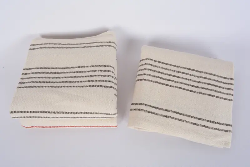 70x40 Cotton Striped Fringeless Towel, Housewarming Gift, Personalized Wedding Gift For Couple, Wedding Gifts Towel, Bachelorette Party Gift - 8