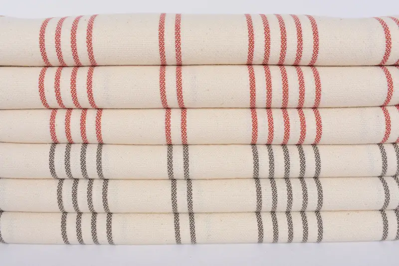 70x40 Cotton Striped Fringeless Towel, Housewarming Gift, Personalized Wedding Gift For Couple, Wedding Gifts Towel, Bachelorette Party Gift - 3