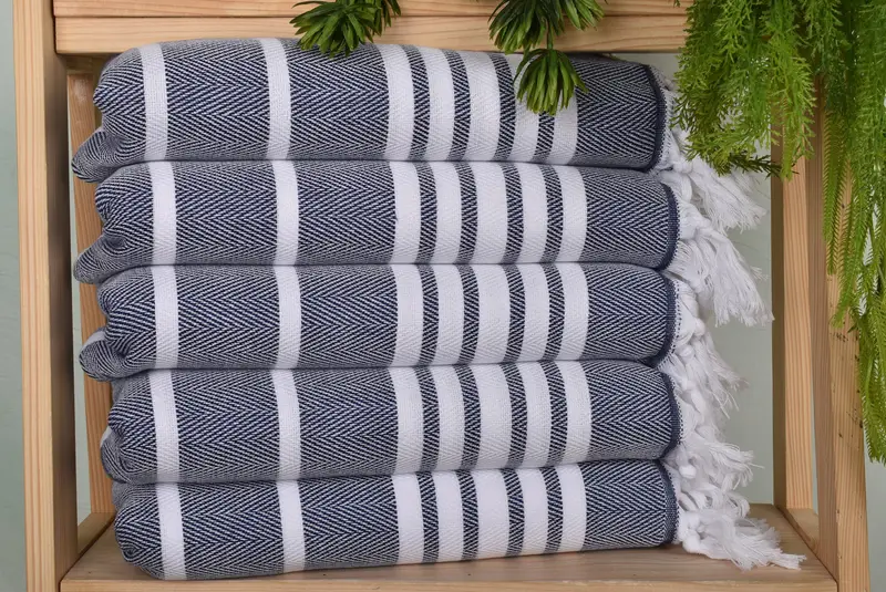 40x20 Cotton Zig zag Towel, Bachelorette Party Gifts Bridesmaids, Personalized Kitchen Towel, Hand Size Towels, Turkish Hand Towel, Bridesmaid Gifts - 1