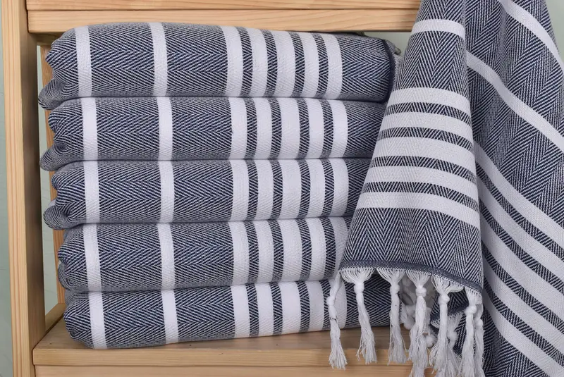 40x20 Cotton Zig zag Towel, Bachelorette Party Gifts Bridesmaids, Personalized Kitchen Towel, Hand Size Towels, Turkish Hand Towel, Bridesmaid Gifts - 2