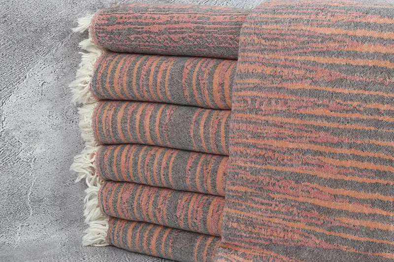 Quick-Dry Beach Towel, 70x40 Cotton Patterned Towel, Gift For Him, Bachelorette Party Gift, Personalised Gift, Lightweight Turkish towel for beach - 2