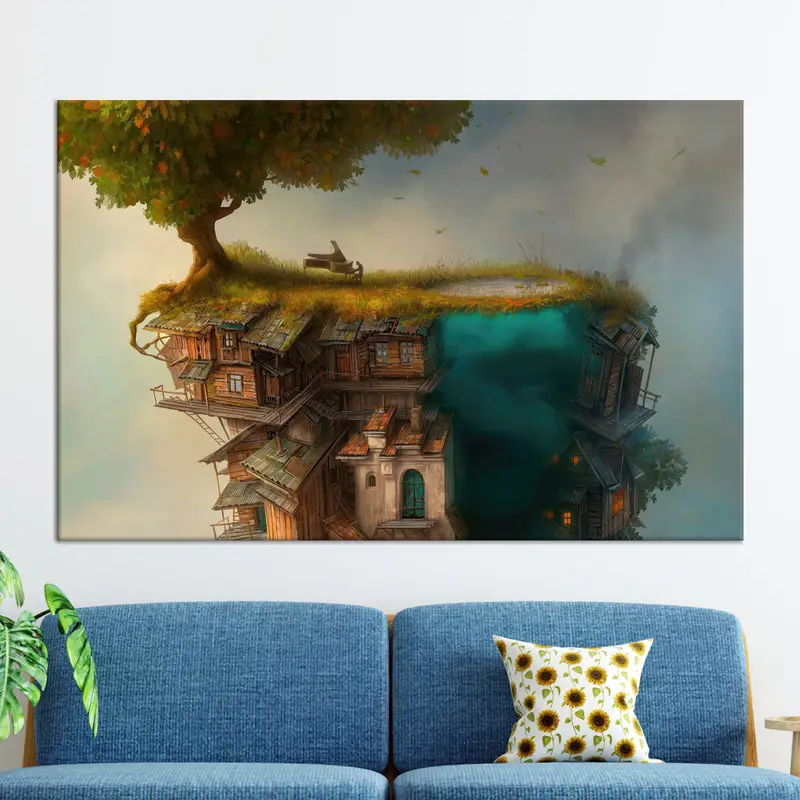 Elegant Printed Canvas: Transform Your Space with Art