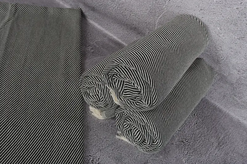 Turkish bath towel, Wedding Gift For Bride, Decorative Towel, Spa Towel, Bachelorette Party Gifts, Bridal Shower Favors, 70x36 Cotton Striped Towel - 8
