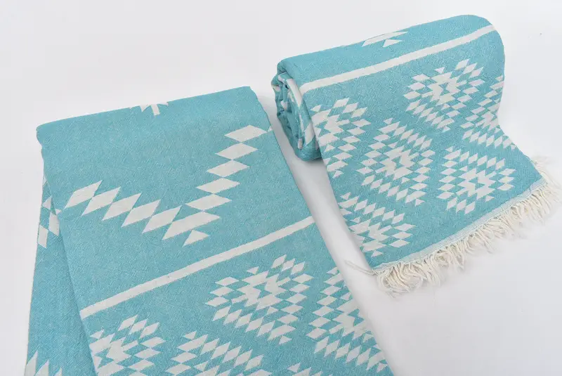 70x36 Cotton Kilim Towel, Maid Of Honor Gift, Pool Towels, Girls Weekend Getaways Gifts, Absorbent towel, Monogrammed Beach Towel, Summer Gift - 8