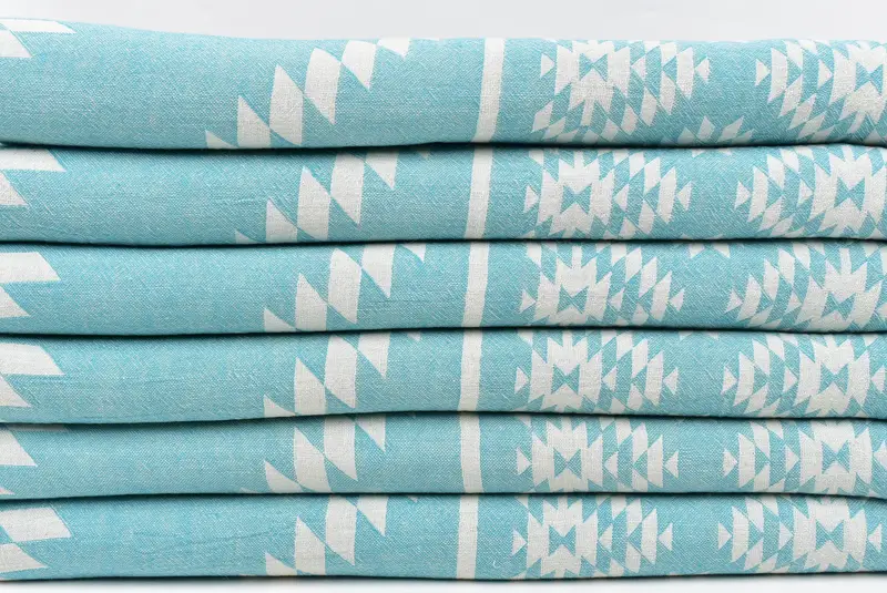 70x36 Cotton Kilim Towel, Maid Of Honor Gift, Pool Towels, Girls Weekend Getaways Gifts, Absorbent towel, Monogrammed Beach Towel, Summer Gift - 3