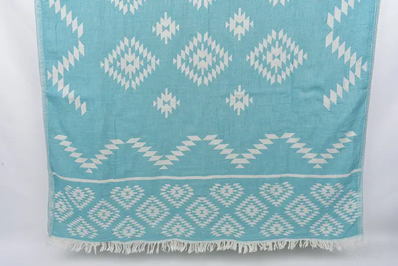70x36 Cotton Kilim Towel, Maid Of Honor Gift, Pool Towels, Girls Weekend Getaways Gifts, Absorbent towel, Monogrammed Beach Towel, Summer Gift - 1