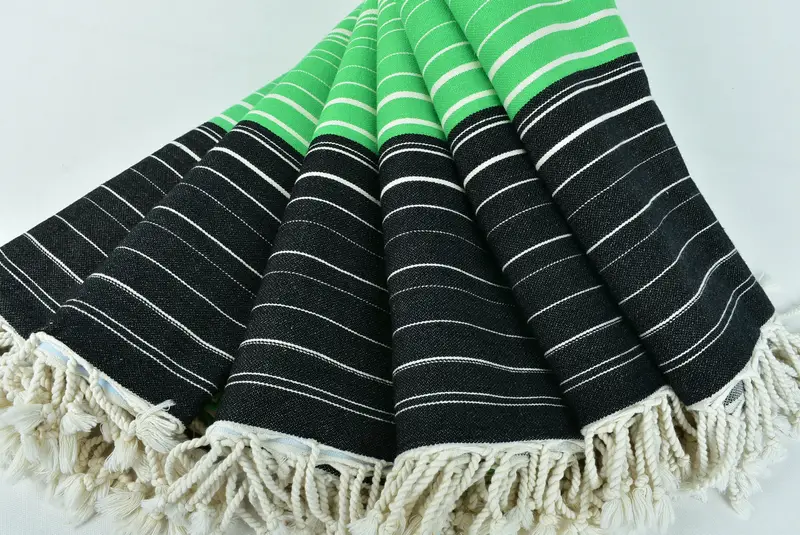 Personalized Gifts, Gym Towel, Turkish Towel Beach, Embroidered Turkish Towel, Wedding Gift Ideas, 70x40 Cotton Striped Towel, Quick-dry peshtemal - 4