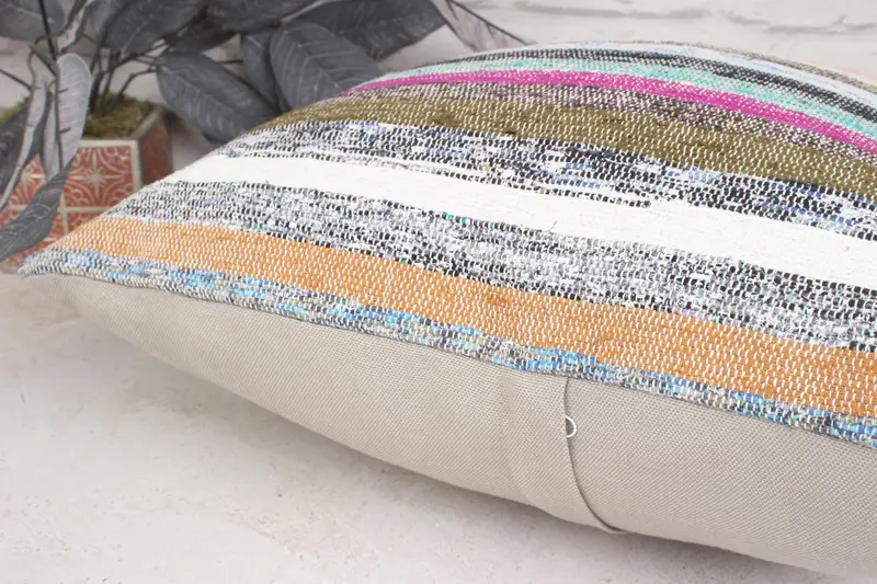 Interior Designer Pillow, 20x20 Red Pillow Cover, Boho Throw Cushion Case, Boho Pillow, Muted Pillow, Pillow Cover, Antique Pillows, Sofa Pillow - 7