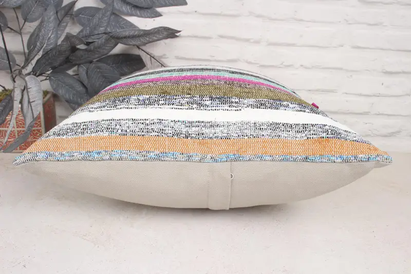 Interior Designer Pillow, 20x20 Red Pillow Cover, Boho Throw Cushion Case, Boho Pillow, Muted Pillow, Pillow Cover, Antique Pillows, Sofa Pillow - 5