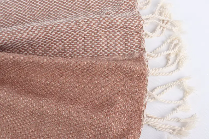 Travel towel, Bridal Shower Gifts, 64x38 Cotton Geometric Towel, Luxury Turkish peshtemal beach towel, Large Turkish Towel, Sand-free towel - 8
