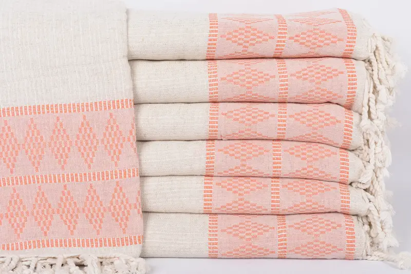 Custom Wedding Gifts, Monogram Beach Blanket, Bridal Shower Gift, 100x88 Linen Kilim Design Towel, Personalized Gift For Him, Throw Blanket Couch