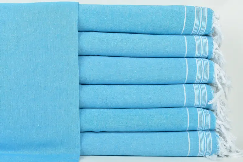 Gift For The Home Decor, Custom Wedding Gifts, Personalized Blanket, Turkish Bedcover, Bedspread Quenn, 92x56 Cotton Striped Towel, Bridesmaid Gifts - 1