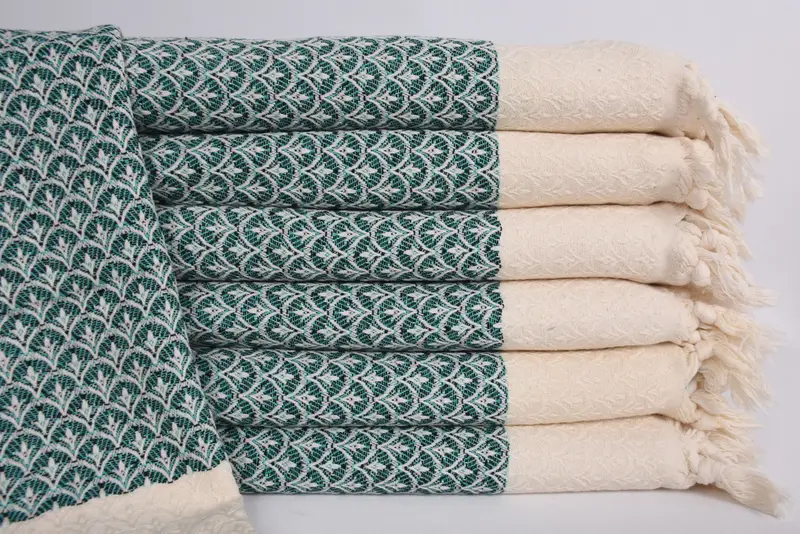 Gift For Boyfriend, Personalized Kitchen Towel, Summer Towel, Summer Gift, 34x18 Cotton Floral Design Towel, Monogram Hand Towel, Turkish Tea Towel - 1