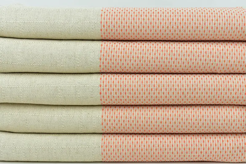 Organic Towel, 70x40 Cotton Polka Dot Towel, Spooky Bachelorette Party Favors, Spa Gift, Peshtemal Towel, Custom Wedding Gift, Sand-resistant towel - 2