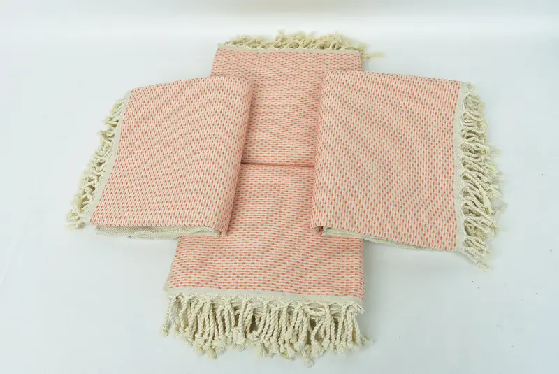 Organic Towel, 70x40 Cotton Polka Dot Towel, Spooky Bachelorette Party Favors, Spa Gift, Peshtemal Towel, Custom Wedding Gift, Sand-resistant towel - 6