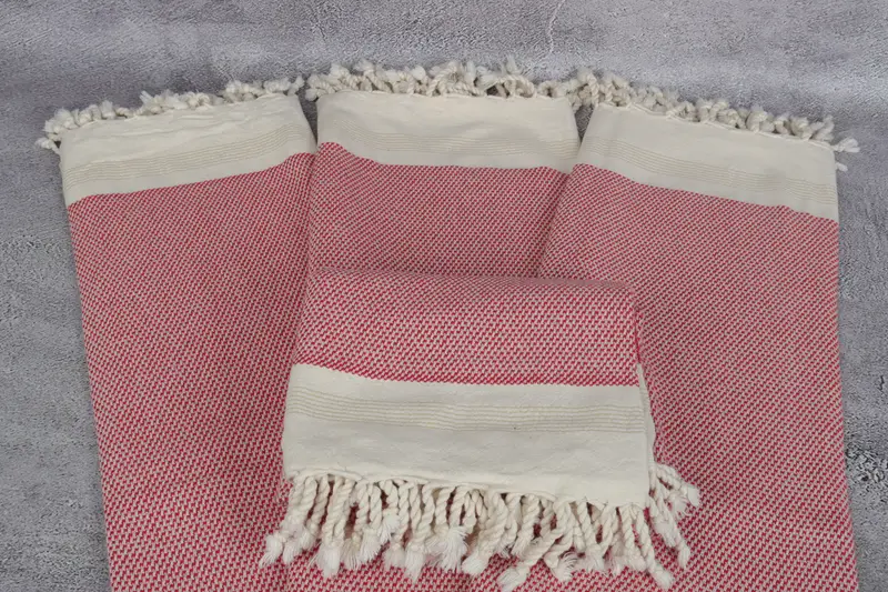 Handmade Gift, Gift For The Home Decor, 68x40 Cotton Striped Towel, Bulk Order Towel, Absorbent towel, Monogram Turkish Towel, Personalised Gift - 4