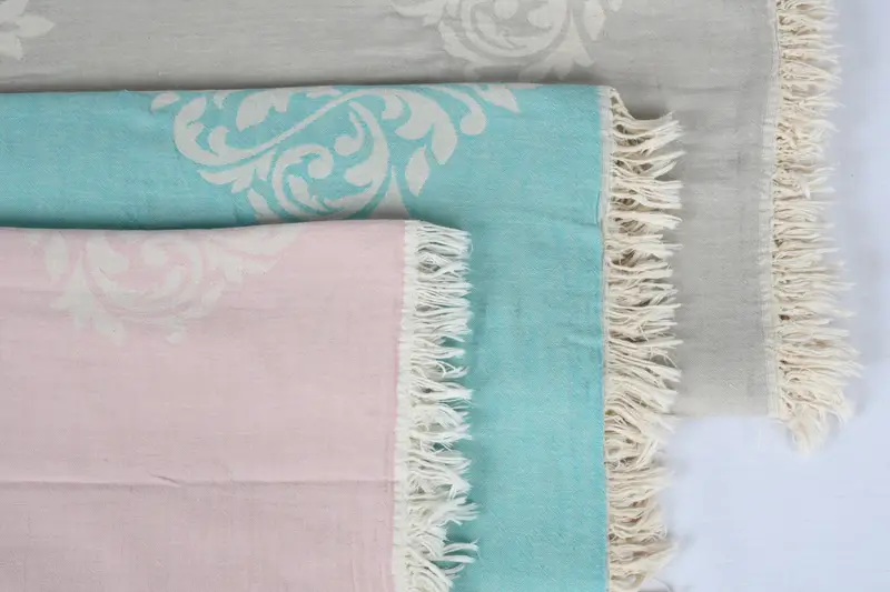 Bridal Shower Favor, Throw Blanket, Custom Wedding Gifts, Christmas Tablecloth, Bachelorette Large Towel, Wedding Favors, 96x76 Cotton Baroque Towel - 3