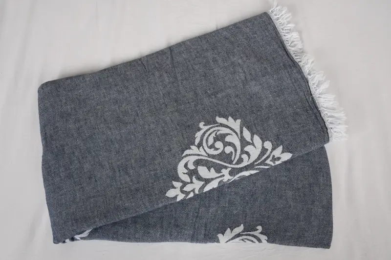 Bridal Shower Favor, Throw Blanket, Custom Wedding Gifts, Christmas Tablecloth, Bachelorette Large Towel, Wedding Favors, 96x76 Cotton Baroque Towel - 5