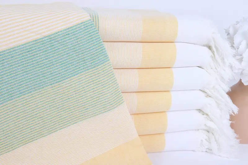 Personalized Wedding Gift, Girl Trip Party Favor, Bachelorette Party Gift, 68x40 Cotton Striped Towel, Personalized Gift For Her, Turkish Towel USA - 1
