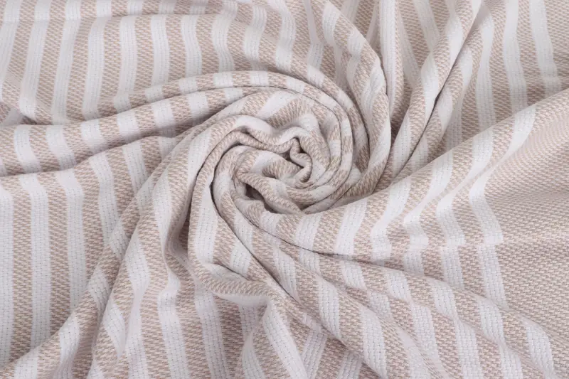 Monogram Beach Towel, Valentines Day Gift, Bath towel, 68x40 Cotton Striped Towel, Organic cotton Turkish peshtemal towel, Large Turkish Towel - 6