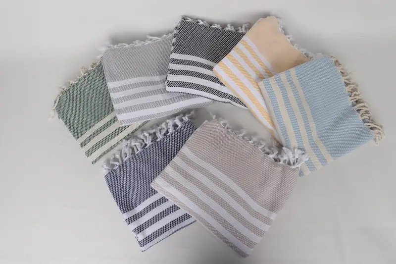 Monogram Beach Towel, Valentines Day Gift, Bath towel, 68x40 Cotton Striped Towel, Organic cotton Turkish peshtemal towel, Large Turkish Towel - 3
