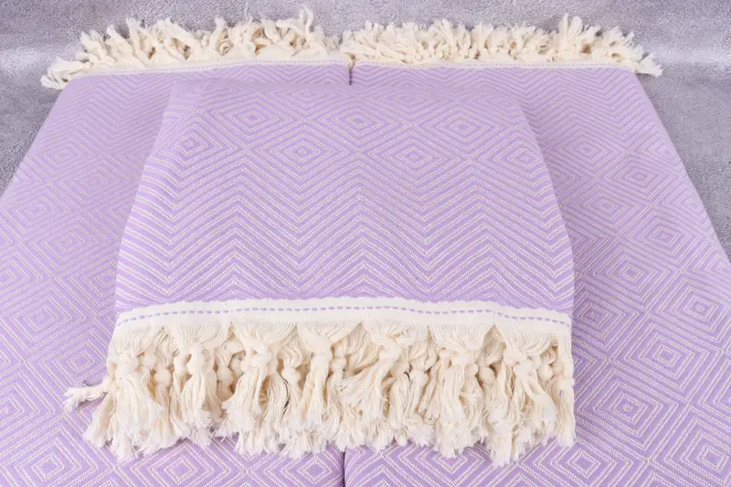 Bachelorette Party Decorations, Turkish Bedspread, Wedding Favors, 92x80 Cotton Diamond Towel, Custom Wedding Gifts, Bachelorette Gifts - 4