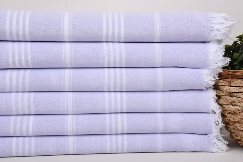 Decorative Towel, Bachelorette Party Gift, Bridesmaid Gift, Embroidered Towel, Bridesmaid Favors, 68x36 Cotton Striped Towel, Gift For Wedding Day - 2