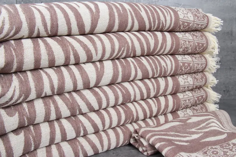 Boyfriend Christmas Gift, 28x20 Cotton Striped Towel, Monogrammed Turkish Towel, Personalized Dish Towel, Small Bath Towels, Kitchen Towel - 3