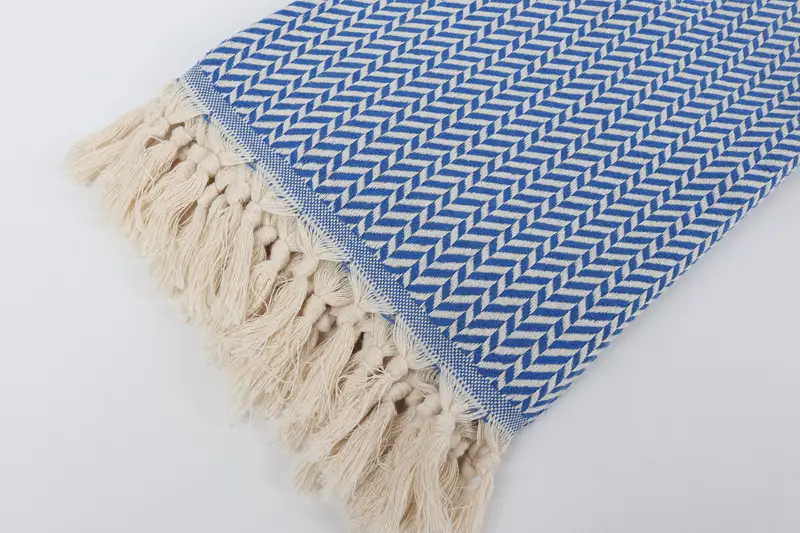 Beach Towel Gift, Gym Towel, Quick-Dry Beach Towel, Bulk Order Towel, Custom Turkish Towel, Soft towel, 70x40 Cotton Chevron Towel, Home Decor Towel - 7