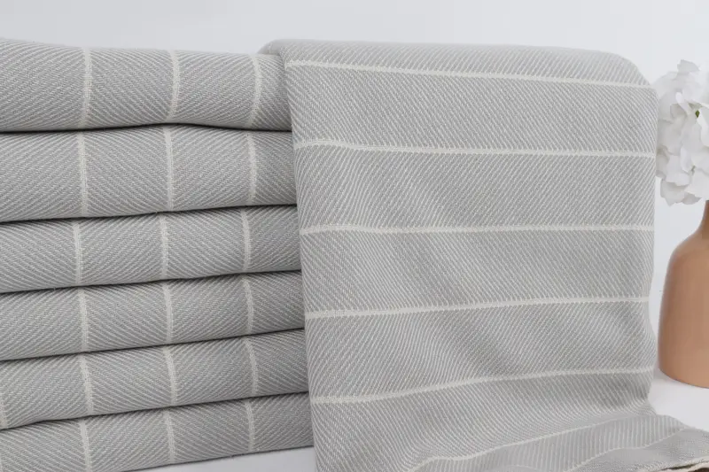 70x40 Cotton Herringbone Towel, Personalized Beach Towel, Quick-dry towel, Bachelor Party Favors, Personalized Gift For Her, Bridesmaid Gifts - 2