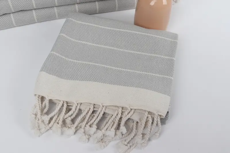 70x40 Cotton Herringbone Towel, Personalized Beach Towel, Quick-dry towel, Bachelor Party Favors, Personalized Gift For Her, Bridesmaid Gifts - 5